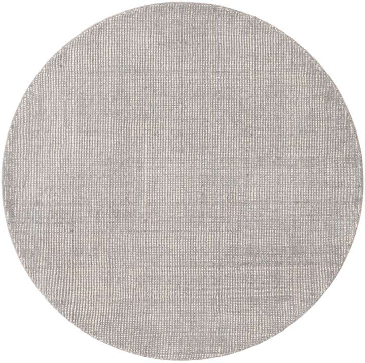 4' 1 x 4' 1 Hand Woven Jill Zarin English Manor Farmhouse Wool Round Rug