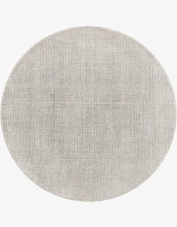 3' 1 x 3' 1 Hand Woven Jill Zarin English Manor Farmhouse Wool Round Rug