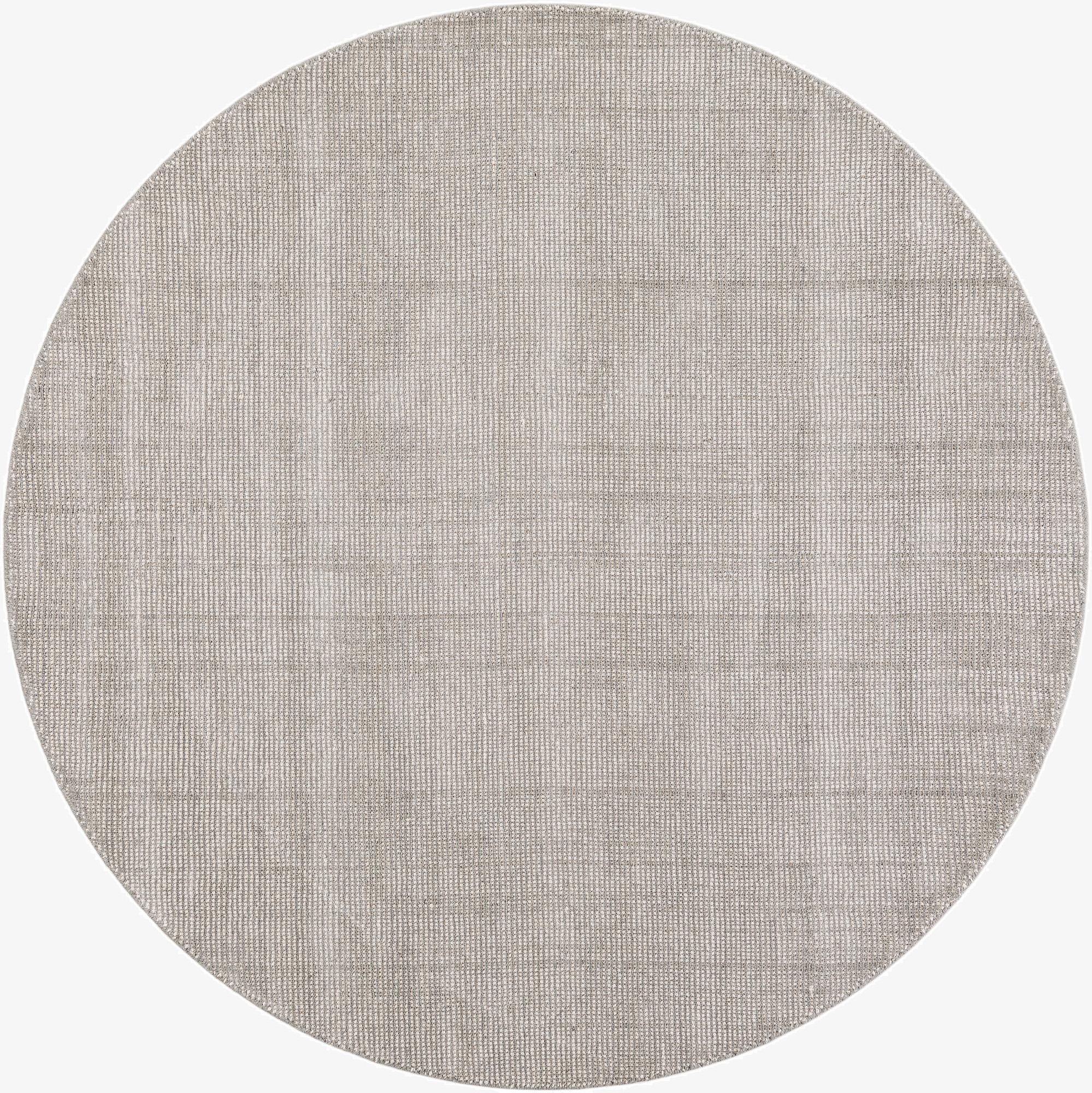 6' 1 x 6' 1  Hand Woven Jill Zarin English Manor Wool Round Rug