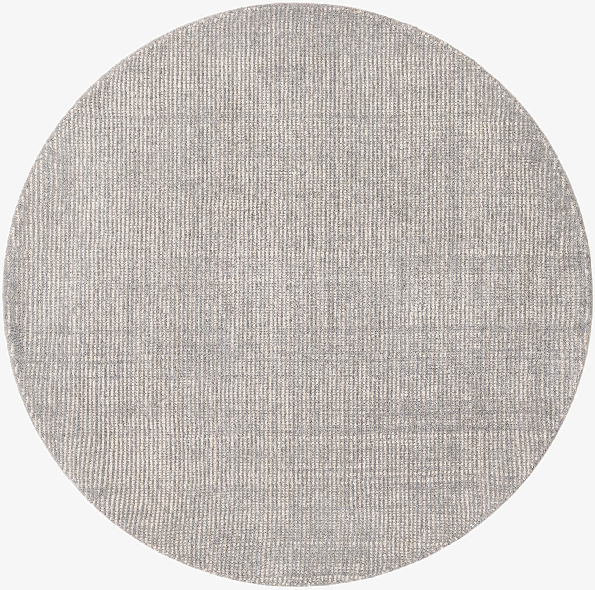 4' 1 x 4' 1  Hand Woven Jill Zarin English Manor Farmhouse Wool Round Rug