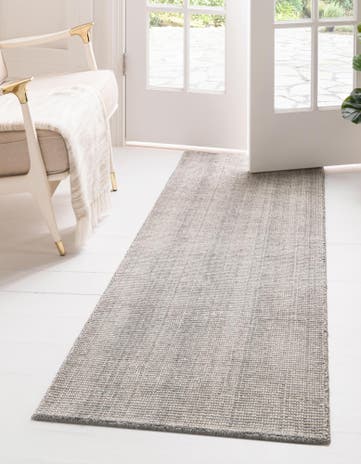 3' 3 x 26' 3 Hand Woven Jill Zarin English Manor Wool Runner Rug