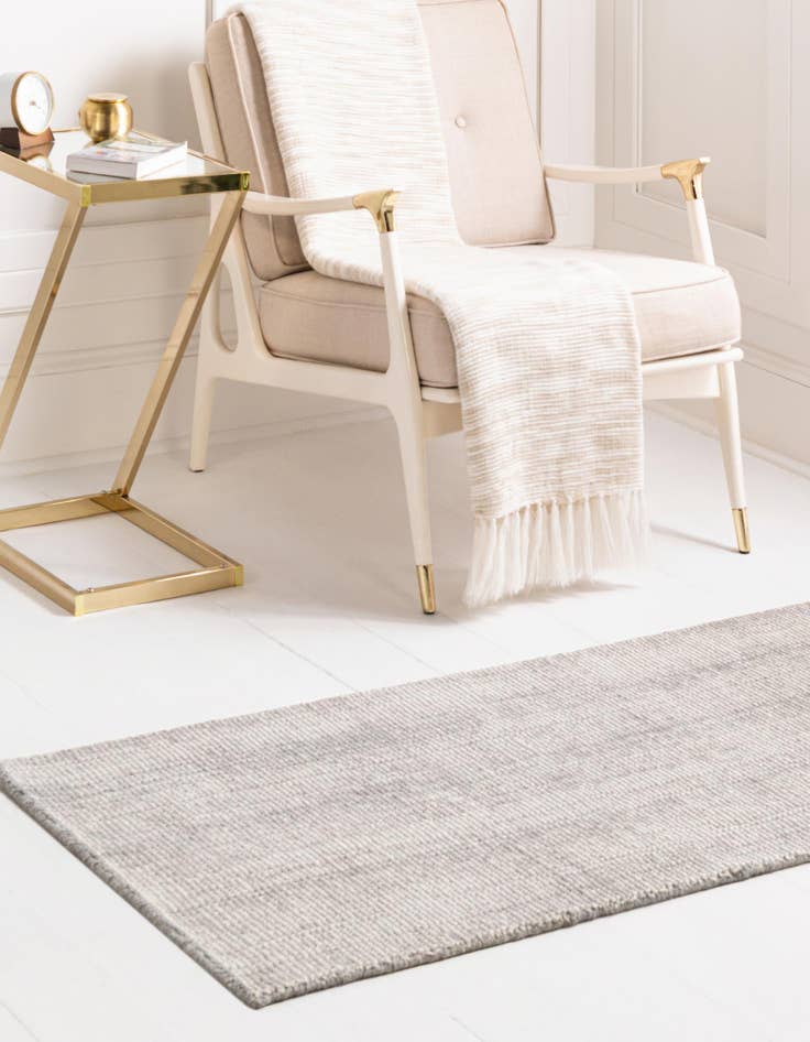 Detail image of 3' 3 x 36' 1 Hand Woven Jill Zarin English Manor Wool Runner Rug