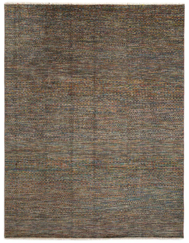Detail image of 8' 11 x 12' 2 Agra Wool Rug