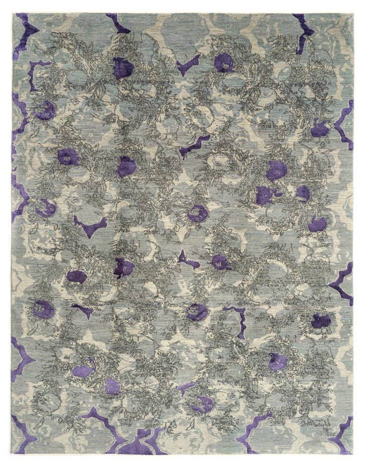 Detail image of 6' 8 x 9' 8 Anar Wool Rug