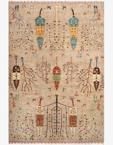 6' 8 x 9' 10 Ariana Ziegler Wool Rug