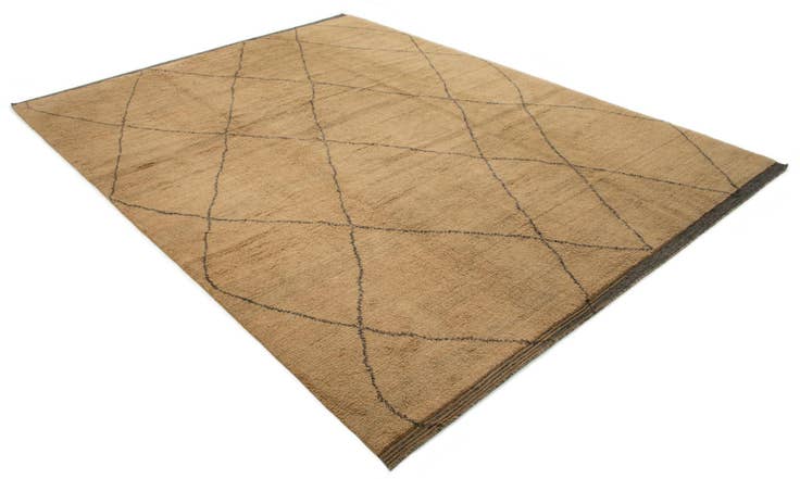 Detail image of 9' 2 x 12' Atlas Tibet Wool Rug