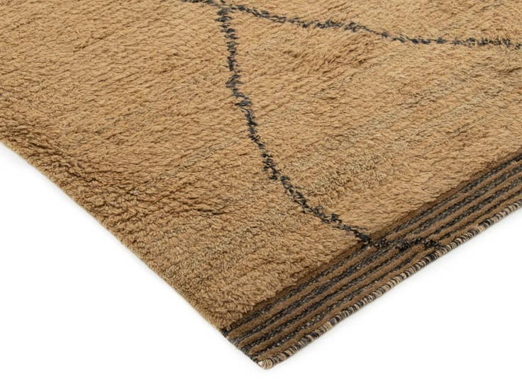 Detail image of 9' 2 x 12' Atlas Tibet Wool Rug