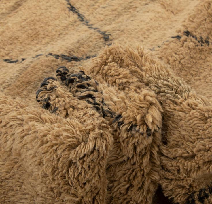 Detail image of 9' 2 x 12' Atlas Tibet Wool Rug