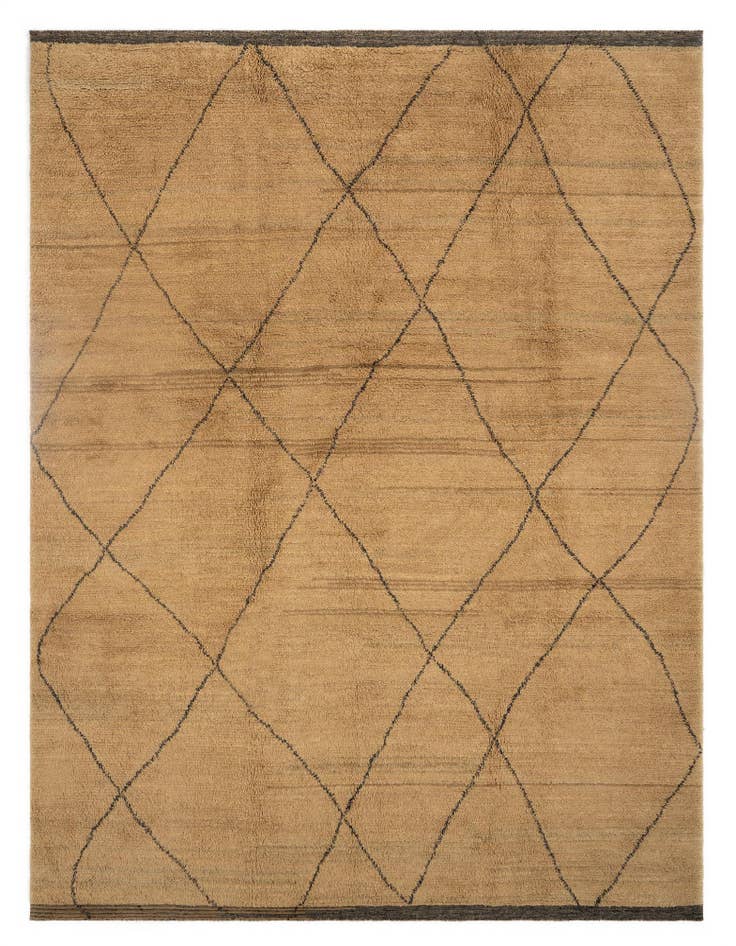Detail image of 9' 2 x 12' Atlas Tibet Wool Rug