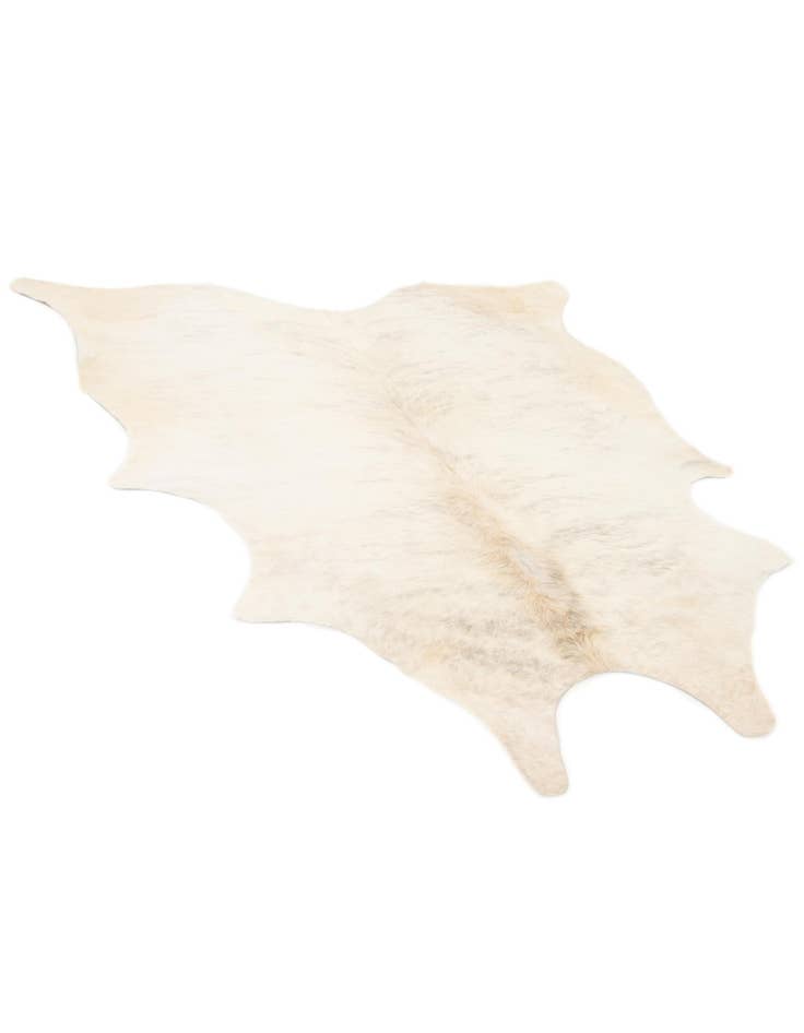 Detail image of 5' 10 x 6' 7 Cowhide Leather Rug
