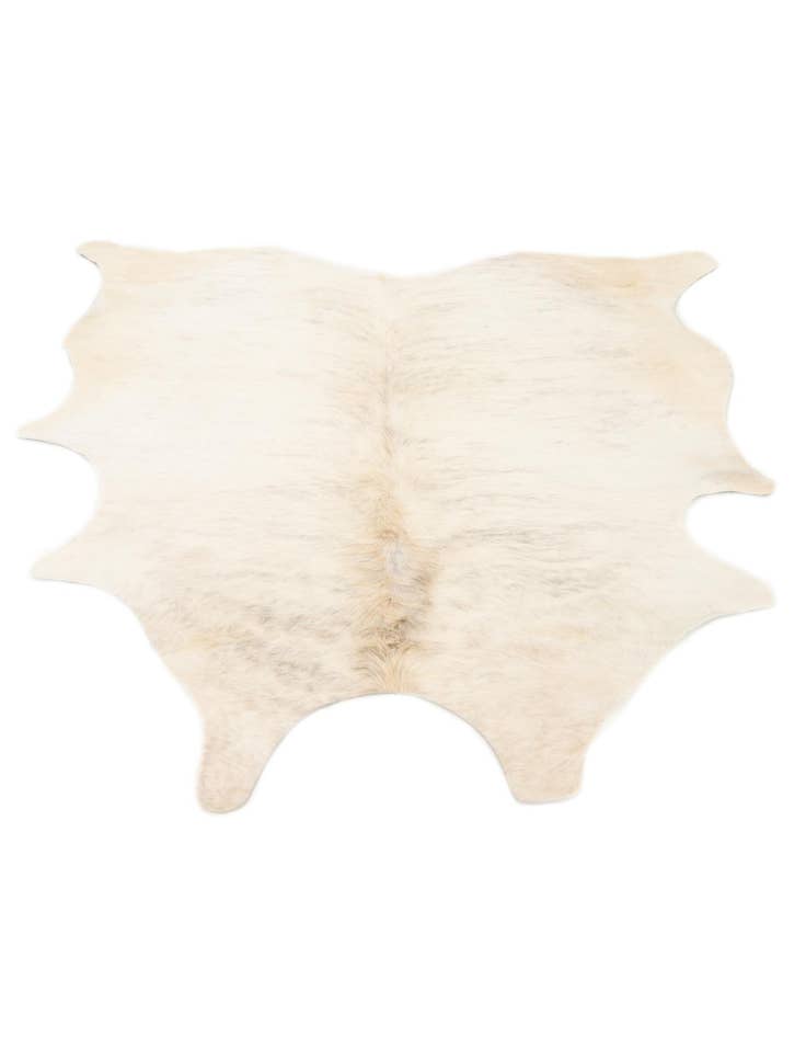 Detail image of 5' 10 x 6' 7 Cowhide Leather Rug