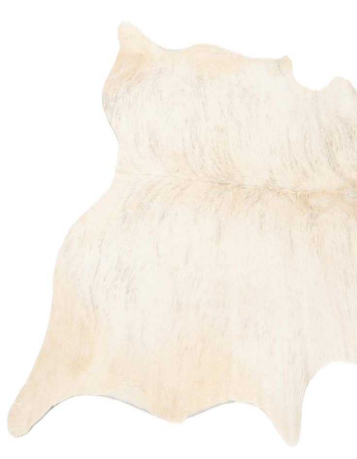 Detail image of 5' 10 x 6' 7 Cowhide Leather Rug