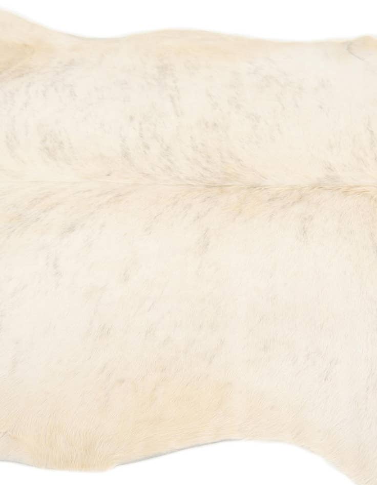 Detail image of 5' 10 x 6' 7 Cowhide Leather Rug