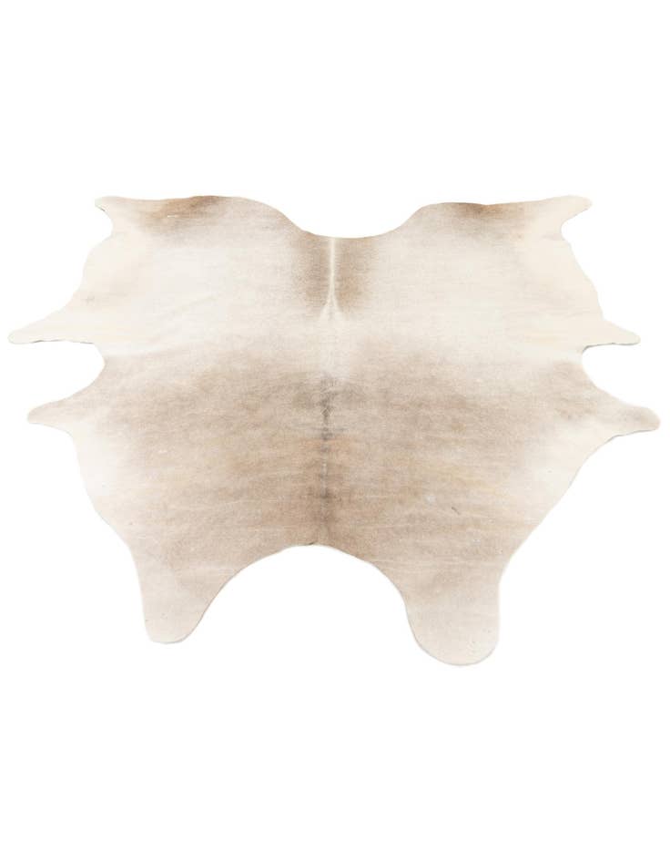 Detail image of 6' 1 x 6' 9 Cowhide Leather Rug