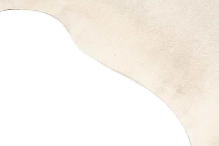 6' 1 x 6' 9 Cowhide Leather Rug
