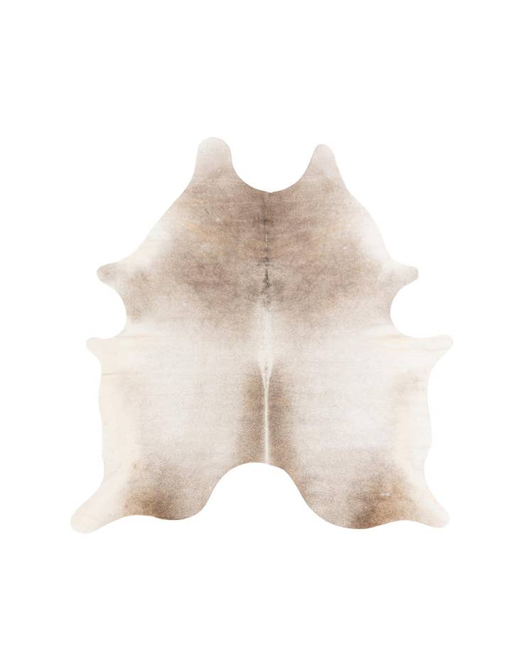 Detail image of 6' 1 x 6' 9 Cowhide Leather Rug