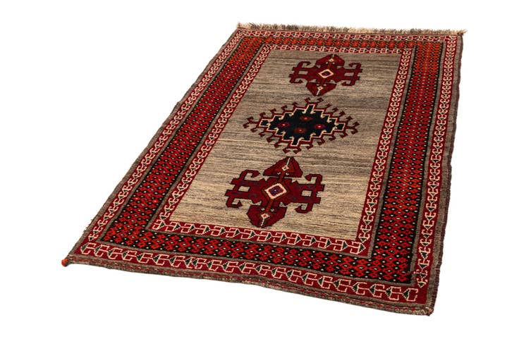 Detail image of 4' x 6' Gabbeh Rug