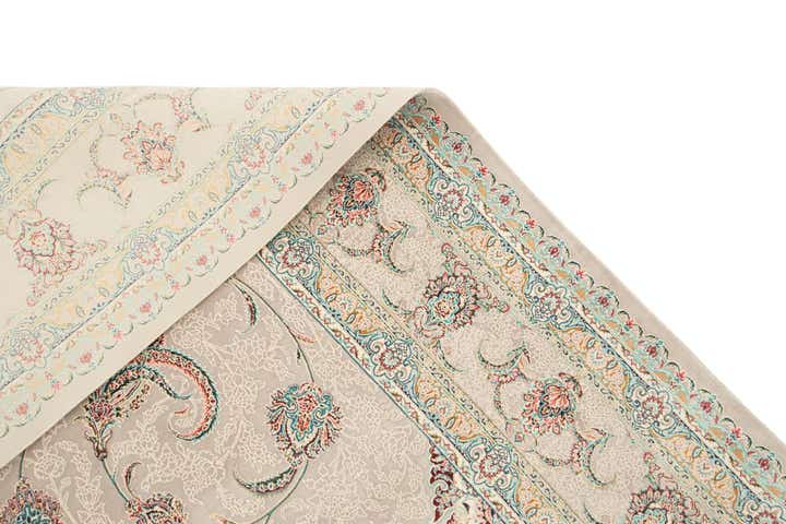 6' 6 x 9' 9 Ghom Design Rug