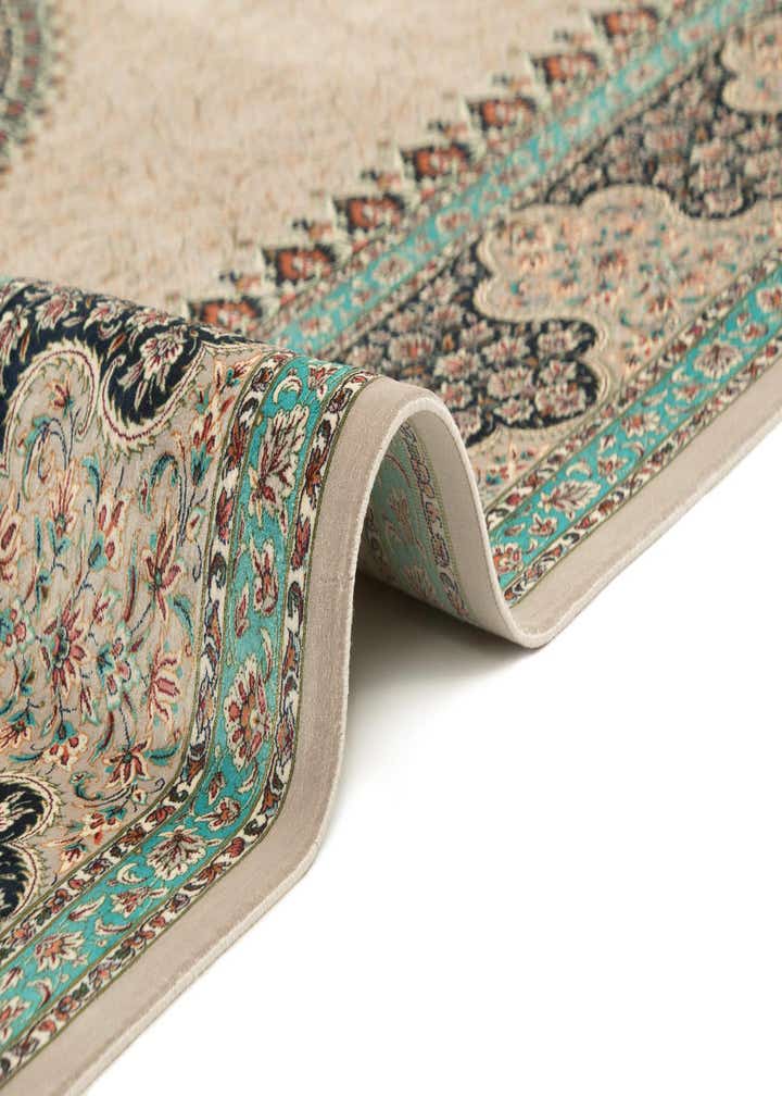 6' 6 x 9' 9 Ghom Design Rug