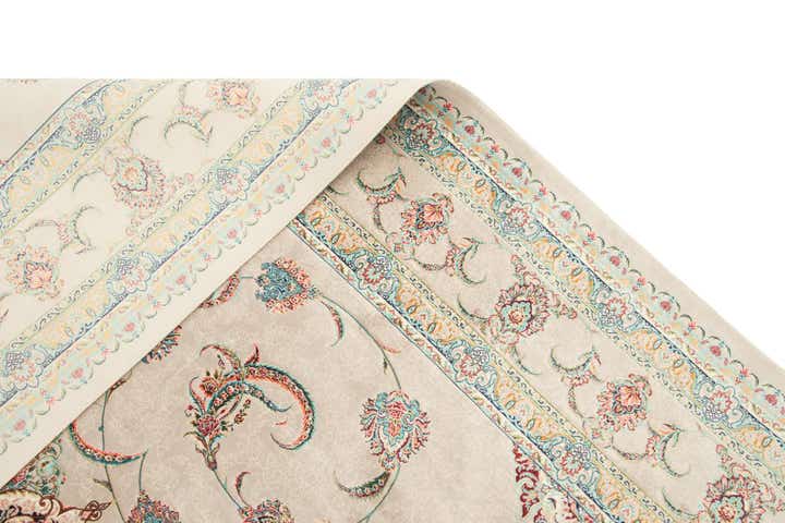 6' 6 x 9' 9 Ghom Design Rug