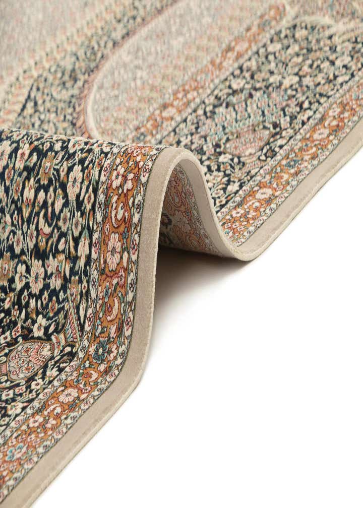6' 6 x 9' 9 Ghom Design Rug