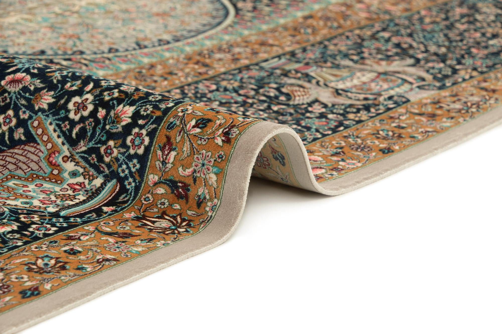 6' 5 x 9' 9 Ghom Design Rug