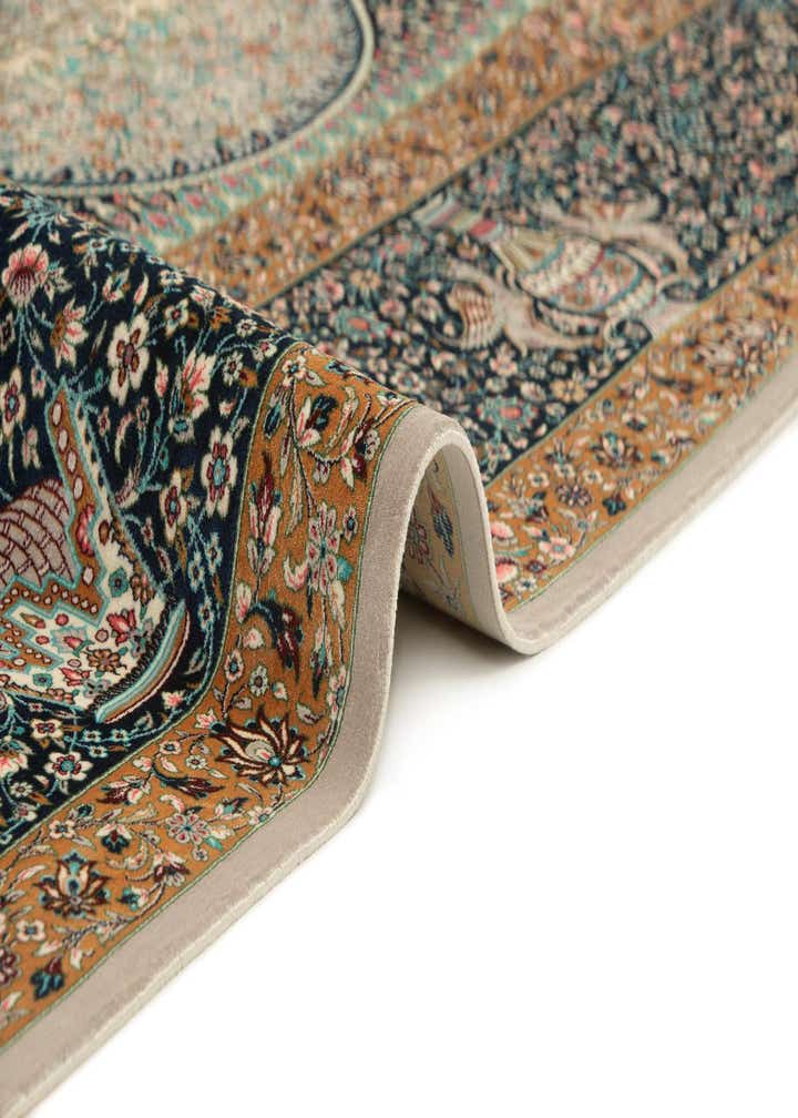 6' 5 x 9' 9 Ghom Design Rug