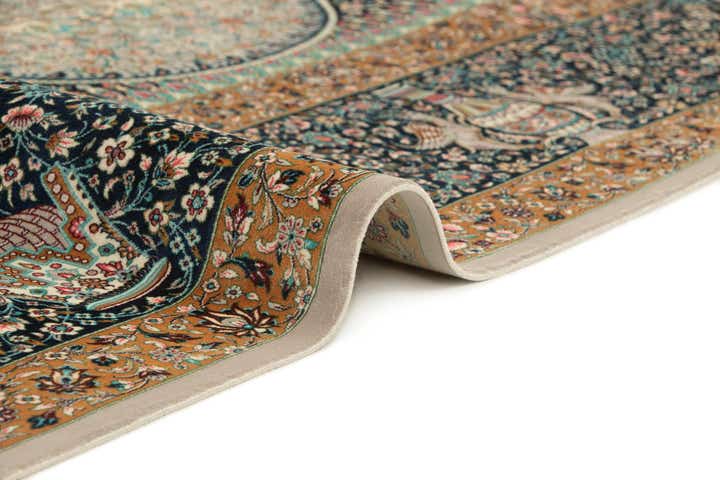 6' 5 x 9' 9 Ghom Design Rug