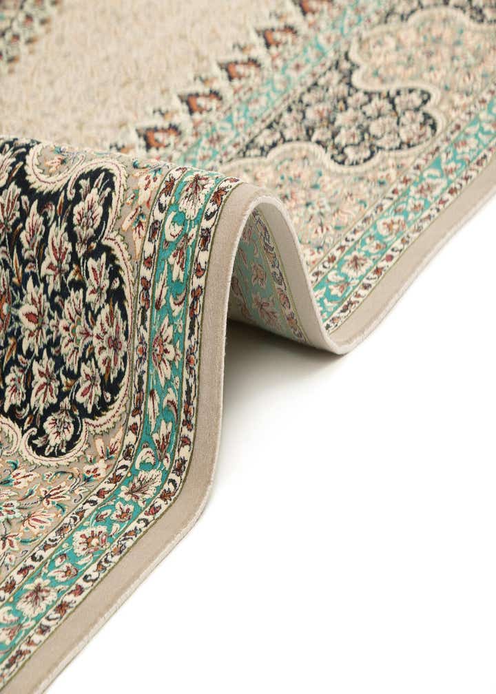 6' 6 x 9' 9 Ghom Design Rug
