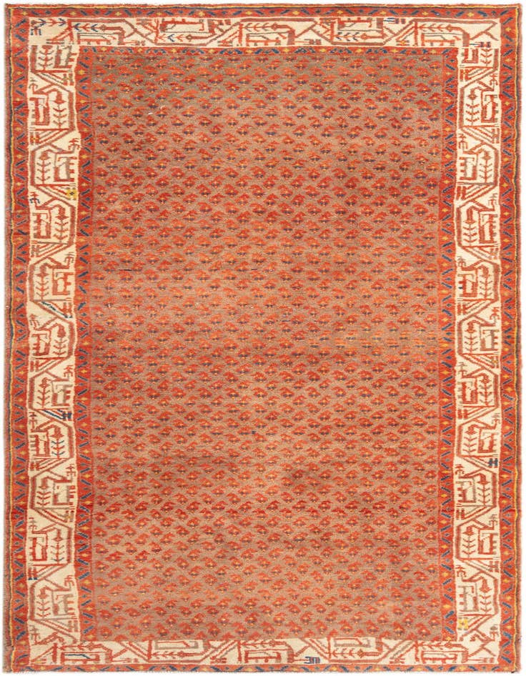 Detail image of 3' 7 x 8' 11 Hamedan Rug