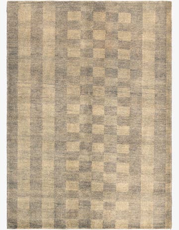 4' 7 x 6' 4 Juma Wool Rug