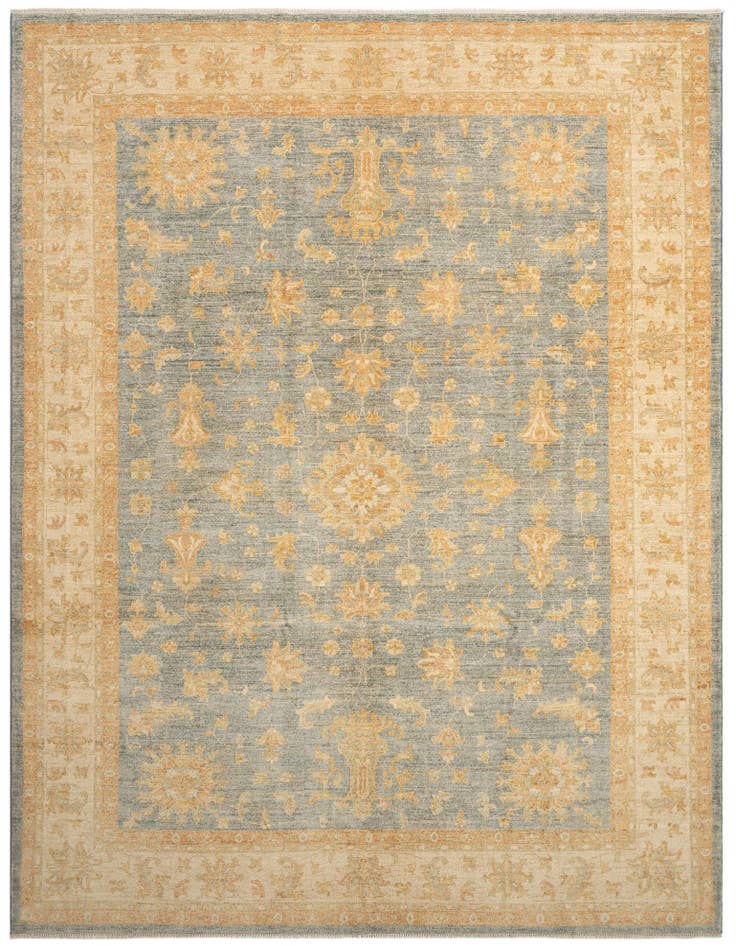 Detail image of 8' 7 x 11' 2 Kaizar Wool Rug