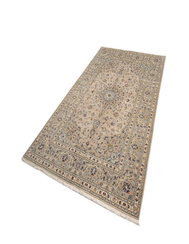 Detail image of 6' 3 x 10' Kashan Wool Rug