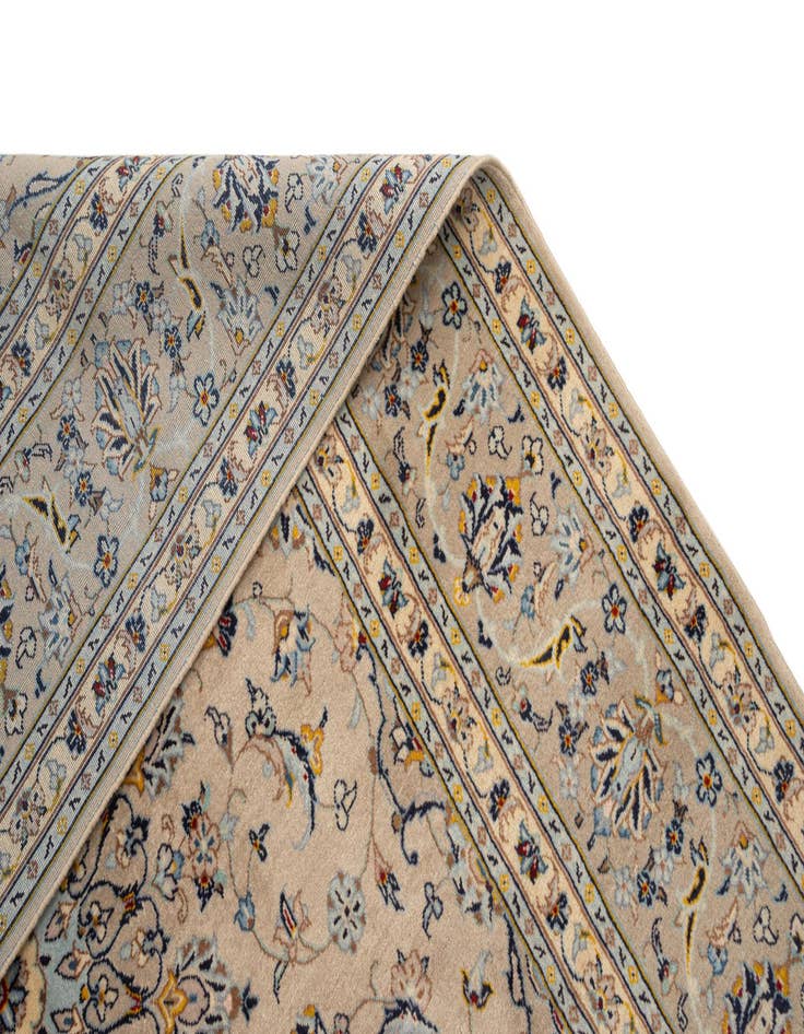 Detail image of 6' 3 x 10' Kashan Wool Rug