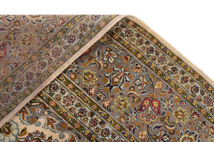 9' 8 x 13' 5 Kashan Wool Rug