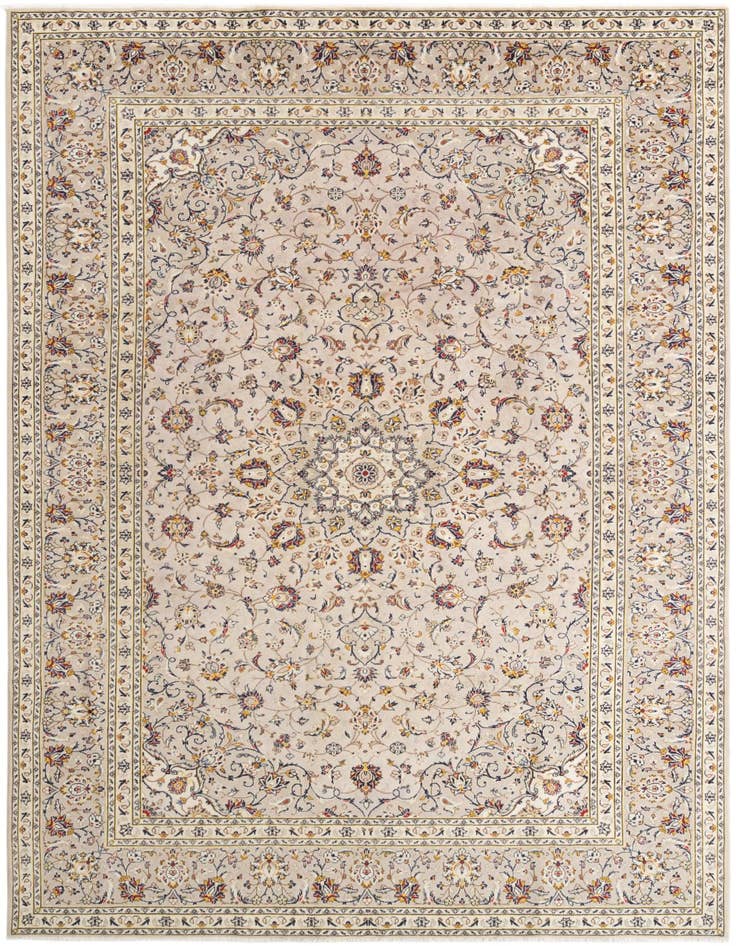 Detail image of 7' 9 x 11' 6 Kashan Rug
