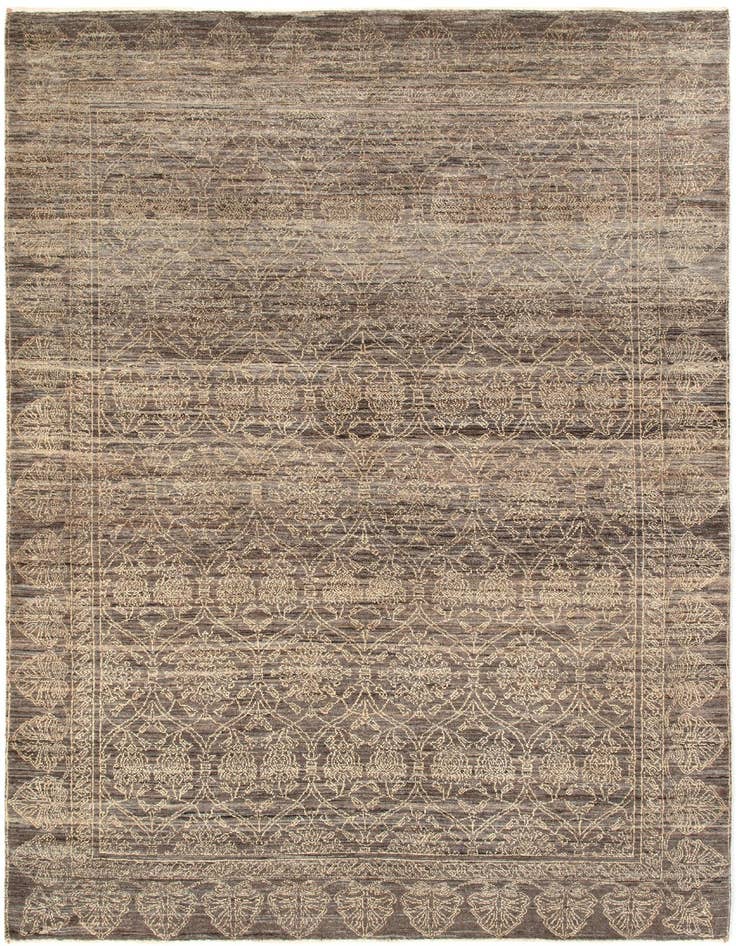 Detail image of 4' 9 x 6' 8 Hand Knotted Kashkuli Persian Rug