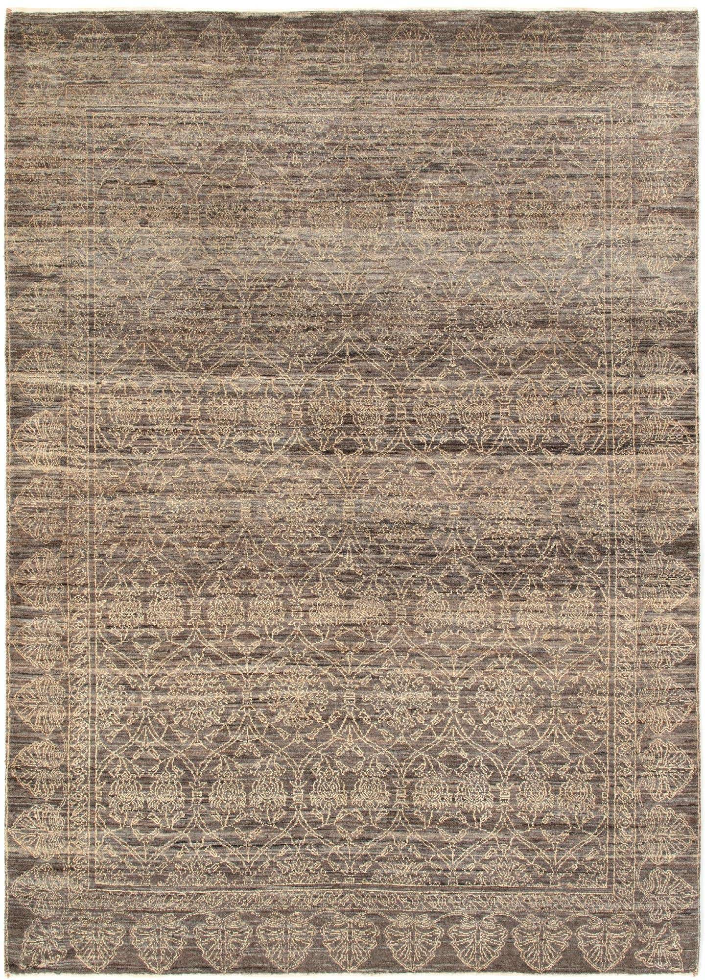 4' 9 x 6' 8 Hand Knotted Kashkuli Persian Rug