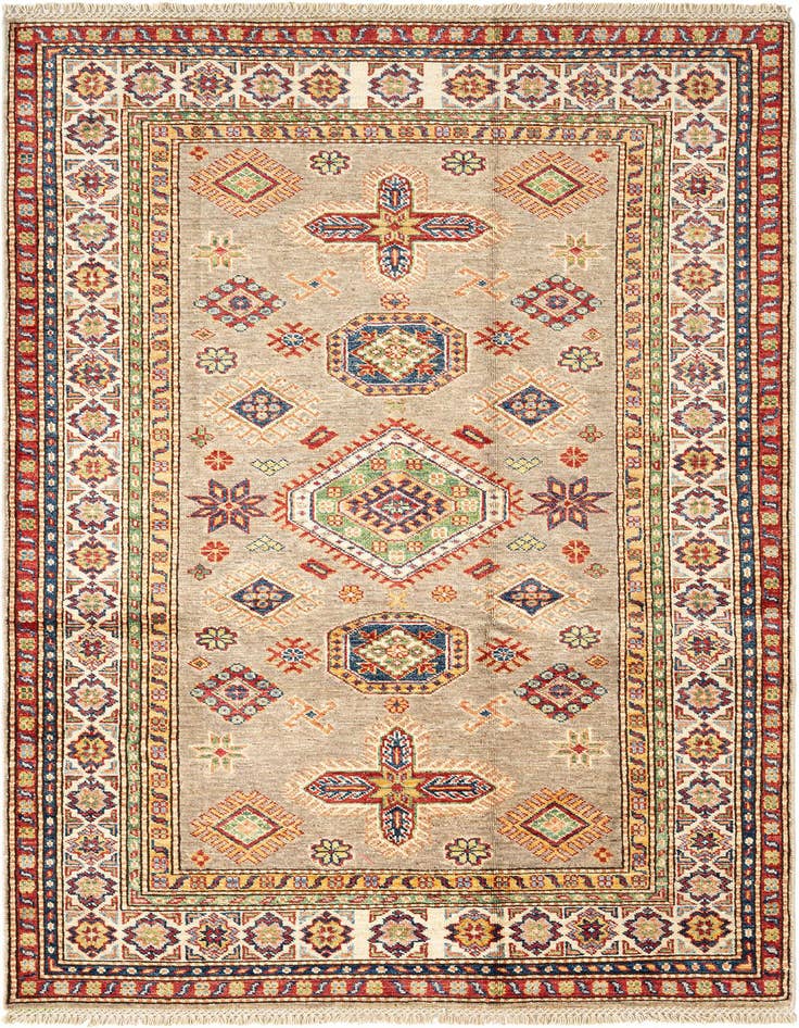 Detail image of 4' x 6' 1 Kazak Wool Rug