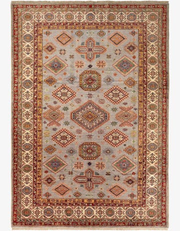6' 10 x 9' 9 Kazak Wool Rug