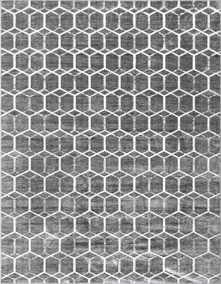 Detail image of 9' 10 x 14' Lattice Trellis Rug