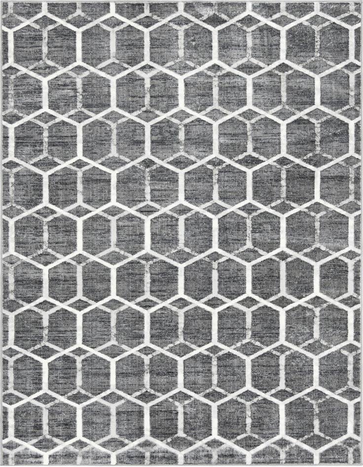 Detail image of 7' x 10' Lattice Trellis Rug