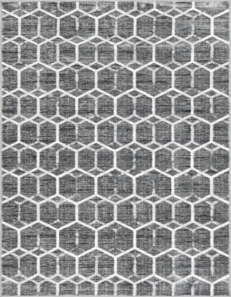 Detail image of 5' x 8' Lattice Trellis Rug