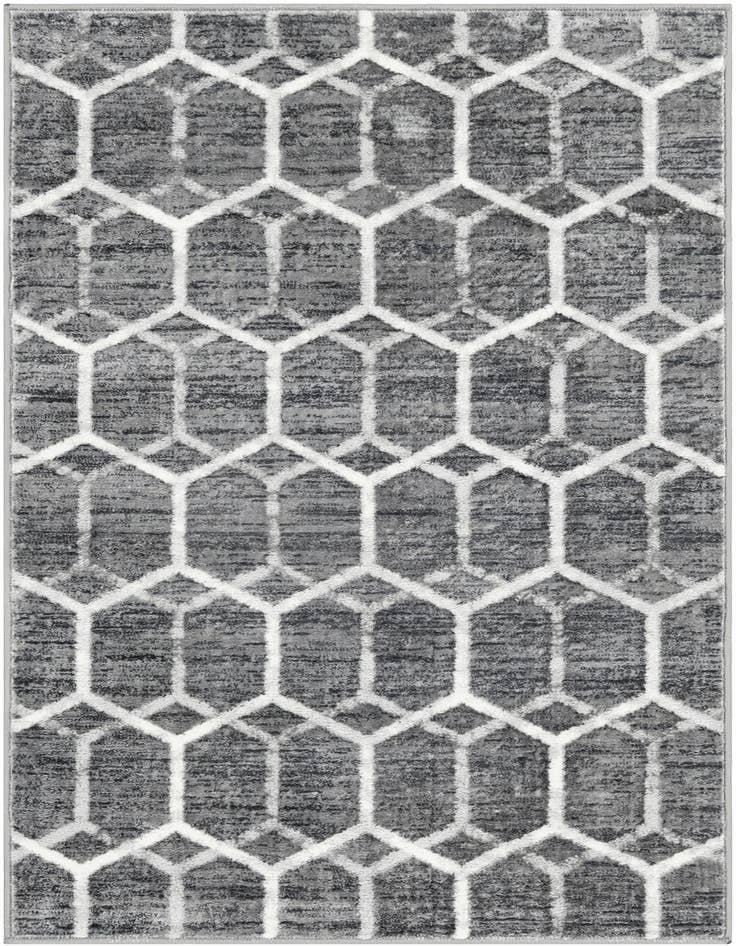 Detail image of 3' 3 x 5' 3 Lattice Trellis Rug