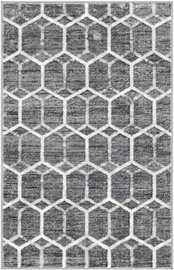 Detail image of 3' 3 x 5' 3 Lattice Trellis Rug