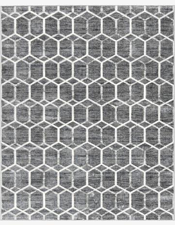 8' x 10' Lattice Trellis Rug