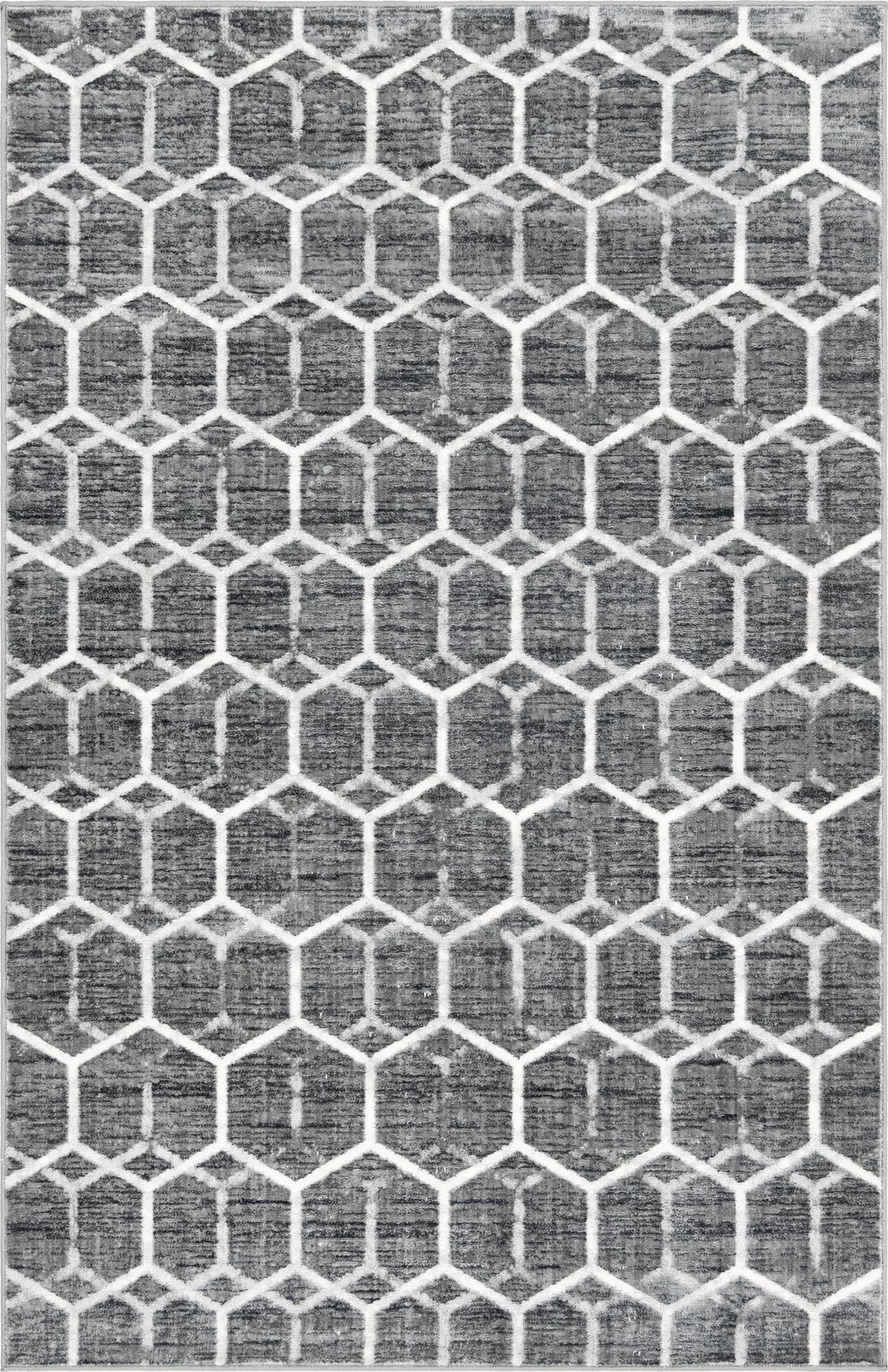 5' x 8' Lattice Trellis Rug