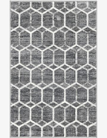 3' 3 x 5' 3 Lattice Trellis Rug