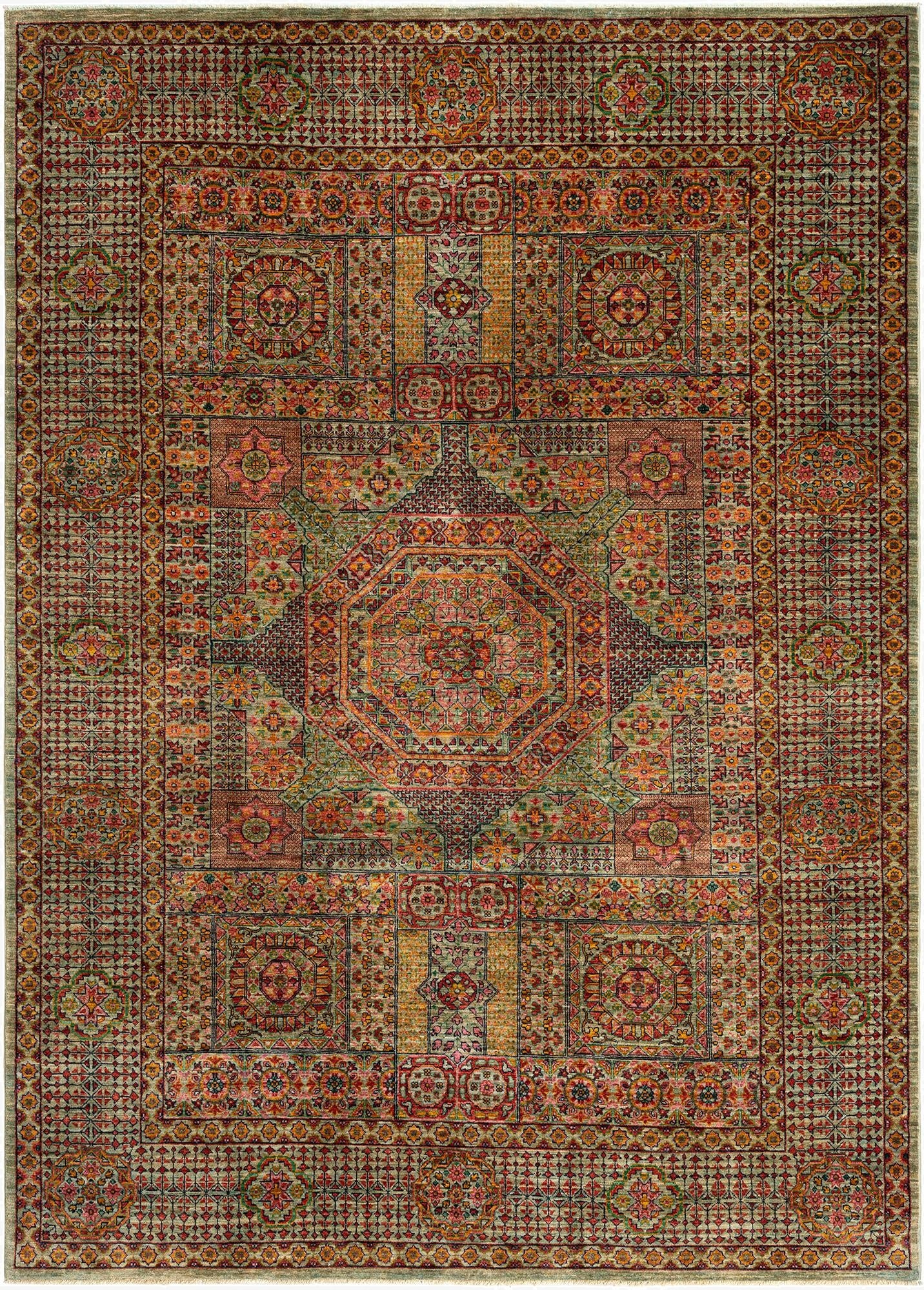 6' 8 x 9' 4 Mamluk Rug