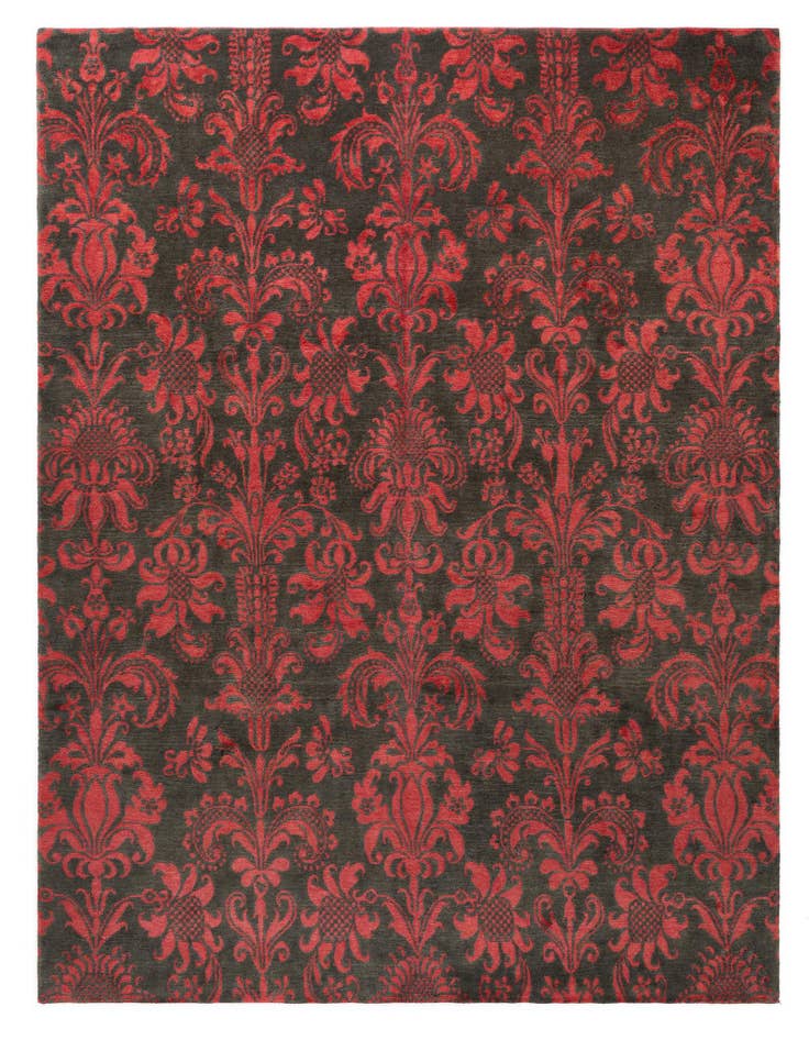 Detail image of 7' 6 x 9' 9 Hand Knotted Modern Nehmo Rug